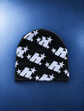 Black Beanie White H Logo